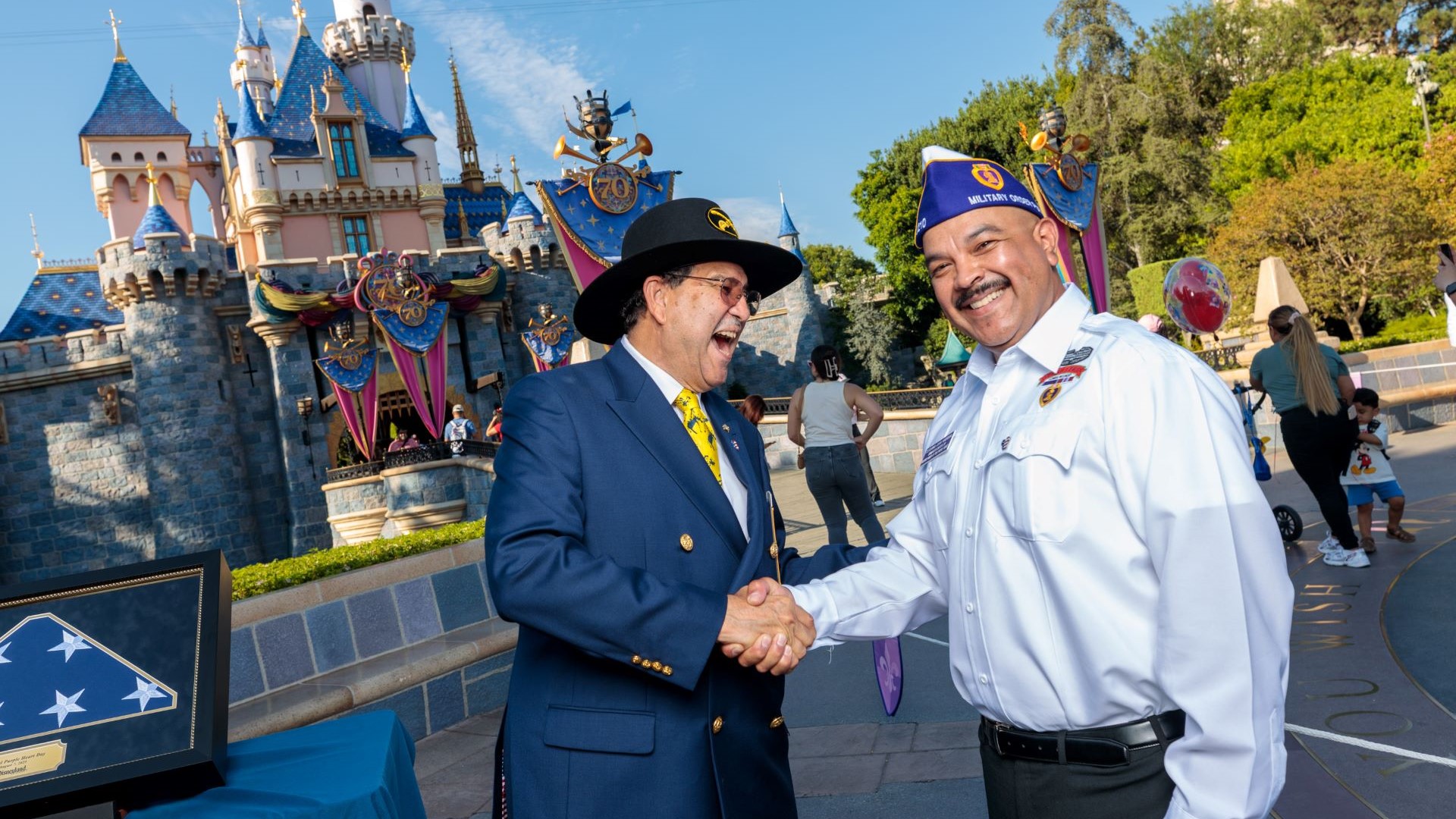 Disneyland Resort Honors Purple Heart Recipients